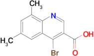 4-Bromo-6,8-dimethylquinoline-3-carboxylic acid