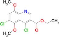 Ethyl 4,6-dichloro-5,8-dimethoxyquinoline-3-carboxylate