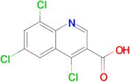 4,6,8-Trichloroquinoline-3-carboxylic acid