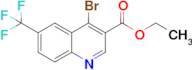 Ethyl 4-bromo-6-(trifluoromethyl)quinoline-3-carboxylate