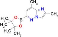 2,8-Dimethyl-6-(4,4,5,5-tetramethyl-1,3,2-dioxaborolan-2-yl)imidazo[1,2-b]pyridazine