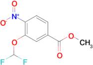 Methyl 3-(difluoromethoxy)-4-nitrobenzoate