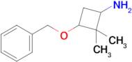 3-(Benzyloxy)-2,2-dimethylcyclobutan-1-amine