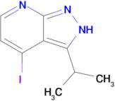 4-iodo-3-(propan-2-yl)-2H-pyrazolo[3,4-b]pyridine