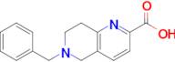 6-Benzyl-5,6,7,8-tetrahydro-1,6-naphthyridine-2-carboxylic acid