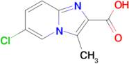 6-Chloro-3-methylimidazo[1,2-a]pyridine-2-carboxylic acid