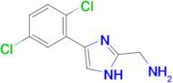 1-[4-(2,5-dichlorophenyl)-1H-imidazol-2-yl]methanamine