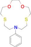 10-Phenyl-1,4-dioxa-7,13-dithia-10-azacyclopentadecane