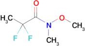 2,2-Difluoro-N-methoxy-N-methylpropanamide