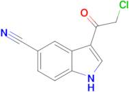 3-(2-Chloroacetyl)-1H-indole-5-carbonitrile