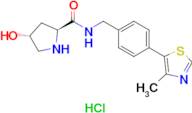 (2S,4R)-4-Hydroxy-N-(4-(4-methylthiazol-5-yl)benzyl)pyrrolidine-2-carboxamide hydrochloride