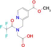 N-((4-(Methoxycarbonyl)pyridin-2-yl)methyl)-N-(2,2,2-trifluoroacetyl)glycine