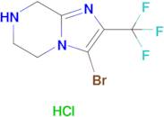 3-Bromo-2-(trifluoromethyl)-5,6,7,8-tetrahydroimidazo[1,2-a]pyrazine hydrochloride