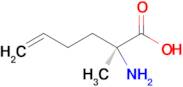 (S)-2-Amino-2-methylhex-5-enoic acid