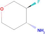 (3S,4R)-3-Fluorotetrahydro-2H-pyran-4-amine