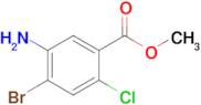 Methyl 5-amino-4-bromo-2-chlorobenzoate