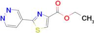 Ethyl 2-(pyridazin-4-yl)thiazole-4-carboxylate