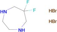 6,6-Difluoro-1,4-diazepane dihydrobromide