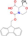 (2R,3S)-4-(((9H-Fluoren-9-yl)methoxy)carbonyl)-2-methylmorpholine-3-carboxylic acid