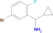 (5-Bromo-2-fluorophenyl)(cyclopropyl)methanamine