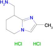 (2-Methyl-5,6,7,8-tetrahydroimidazo[1,2-a]pyridin-8-yl)methanamine dihydrochloride