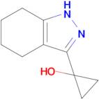 1-(4,5,6,7-Tetrahydro-1H-indazol-3-yl)cyclopropan-1-ol