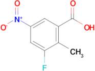 3-Fluoro-2-methyl-5-nitrobenzoic acid