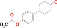 4-(4-Oxocyclohexyl)phenyl acetate