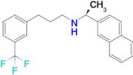 (S)-N-(1-(Naphthalen-2-yl)ethyl)-3-(3-(trifluoromethyl)phenyl)propan-1-amine