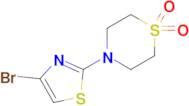 4-(4-Bromothiazol-2-yl)thiomorpholine 1,1-dioxide