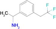 1-(3-(2,2,2-Trifluoroethyl)phenyl)ethan-1-amine