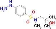 4-Hydrazinyl-N-(2-hydroxy-2-methylpropyl)-N-methylbenzenesulfonamide