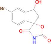 (1R,3R)-5-Bromo-3-hydroxy-2,3-dihydrospiro[indene-1,5'-oxazolidine]-2',4'-dione