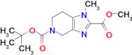 5-(tert-Butyl) 2-methyl 1-methyl-1,4,6,7-tetrahydro-5H-imidazo[4,5-c]pyridine-2,5-dicarboxylate