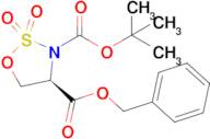 4-Benzyl 3-(tert-butyl) (R)-1,2,3-oxathiazolidine-3,4-dicarboxylate 2,2-dioxide