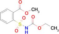 Methyl 2-(N-(ethoxycarbonyl)sulfamoyl)benzoate