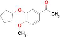 1-(3-(Cyclopentyloxy)-4-methoxyphenyl)ethan-1-one