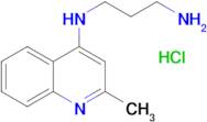 N1-(2-Methylquinolin-4-yl)propane-1,3-diamine hydrochloride