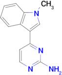 4-(1-Methyl-1H-indol-3-yl)pyrimidin-2-amine