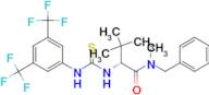 (R)-N-Benzyl-2-(3-(3,5-bis(trifluoromethyl)phenyl)thioureido)-N,3,3-trimethylbutanamide