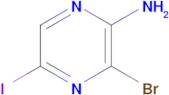 3-Bromo-5-iodopyrazin-2-amine