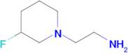 2-(3-Fluoropiperidin-1-yl)ethan-1-amine