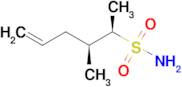 (2R,3S)-3-Methylhex-5-ene-2-sulfonamide