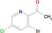 1-(3-Bromo-5-chloropyridin-2-yl)ethan-1-one