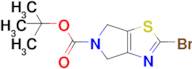 tert-Butyl 2-bromo-4,6-dihydro-5H-pyrrolo[3,4-d]thiazole-5-carboxylate