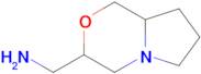 (Hexahydro-1H-pyrrolo[2,1-c][1,4]oxazin-3-yl)methanamine