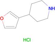 4-(Furan-3-yl)piperidine hydrochloride