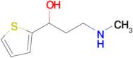 3-(Methylamino)-1-(thiophen-2-yl)propan-1-ol