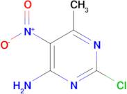 2-Chloro-6-methyl-5-nitropyrimidin-4-amine