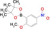 2-(2-Methoxy-5-nitrophenyl)-4,4,5,5-tetramethyl-1,3,2-dioxaborolane